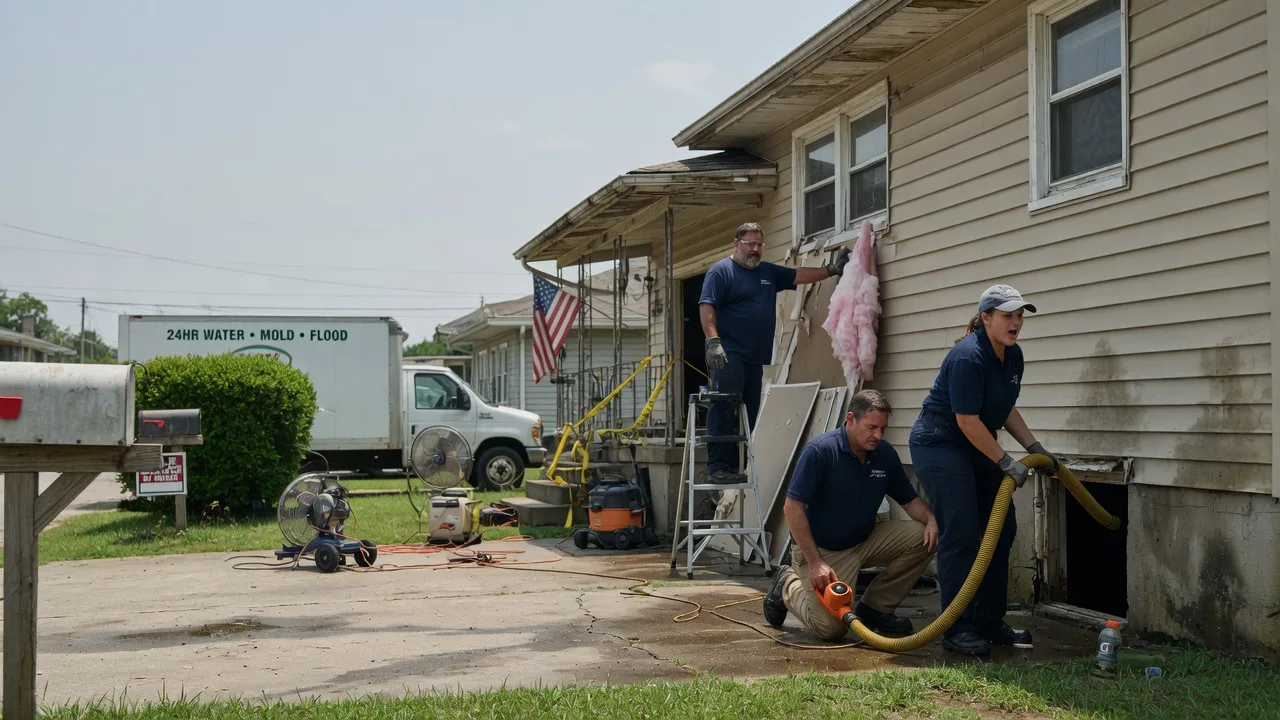 Water Damage Repair in Sieper, LA near me